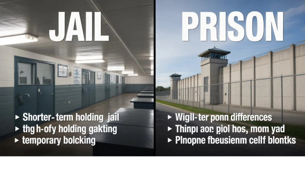 Difference Between Jail and Prison A Complete Guide