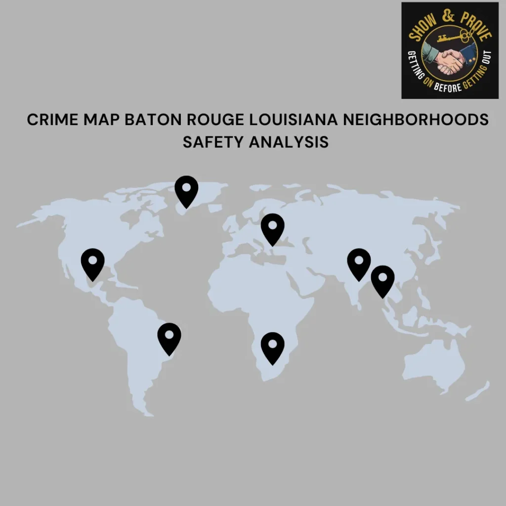 Crime Map Baton Rouge Louisiana Neighborhoods Safety Analysis
