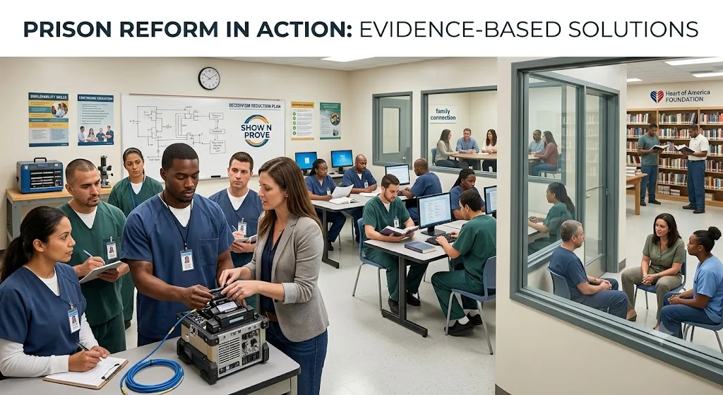 Prison reform statistics case file graphic - Show N Prove Coalition research report