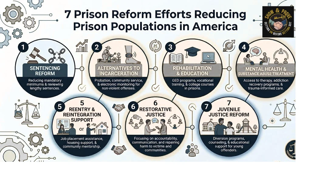7 Prison Reform Efforts Reducing Prison Populations in America